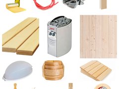 Kit constructie sauna finlandeza Waincris BASIC
